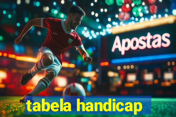 tabela handicap